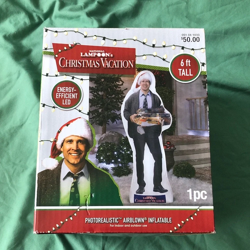 Christmas Vacation 6 ft Clark Griswold LED Inflatable